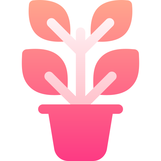 Rubber plant Basic Gradient Gradient icon