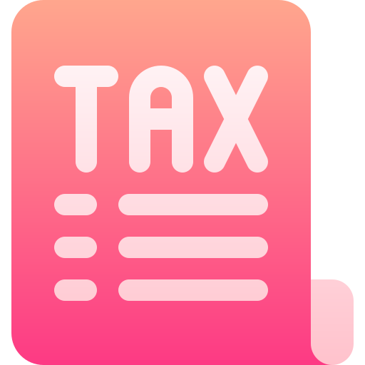 belasting Basic Gradient Gradient icoon
