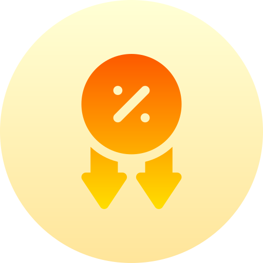 verkauf Basic Gradient Circular icon
