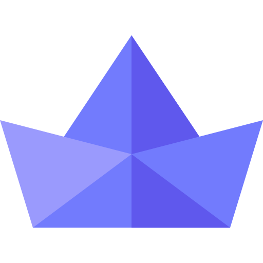 origami Basic Straight Flat ikona