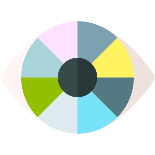 iridologia Basic Rounded Flat icona