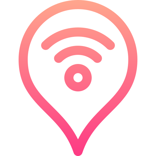 wi-fi Basic Gradient Lineal color icon