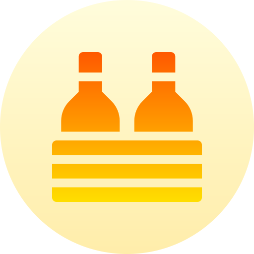 Champagne Basic Gradient Circular icon