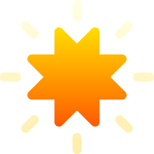 gwiazda Basic Gradient Gradient ikona