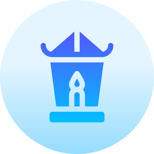 Lantern Basic Gradient Circular icon