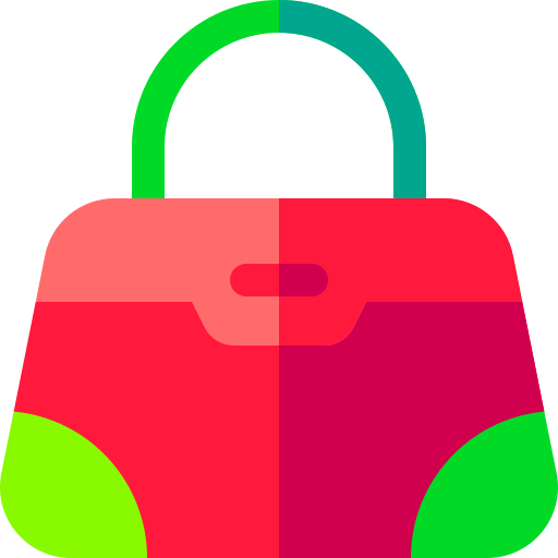 Handbag Basic Rounded Flat icon