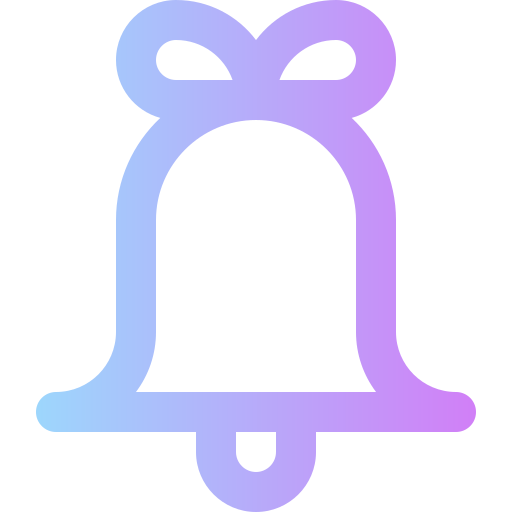ベル Super Basic Rounded Gradient icon