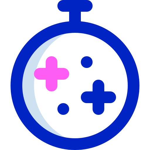 bola de disco Super Basic Orbit Color icono