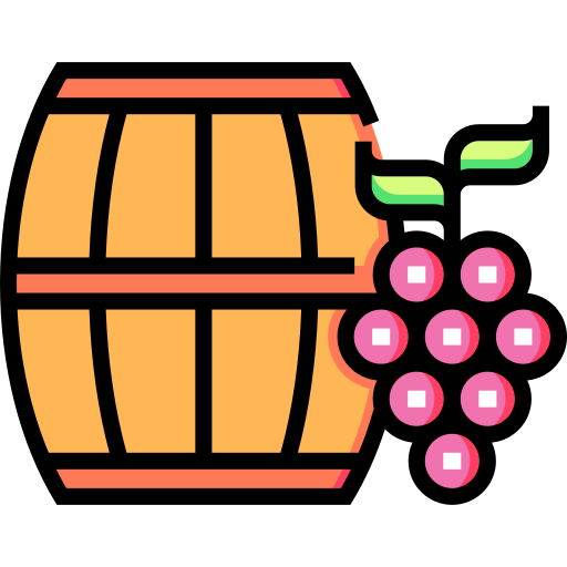 barril de vinho Detailed Straight Lineal color Ícone