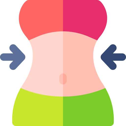 Weight loss Basic Rounded Flat icon