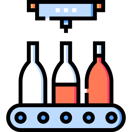 컨베이어 벨트 Detailed Straight Lineal color icon