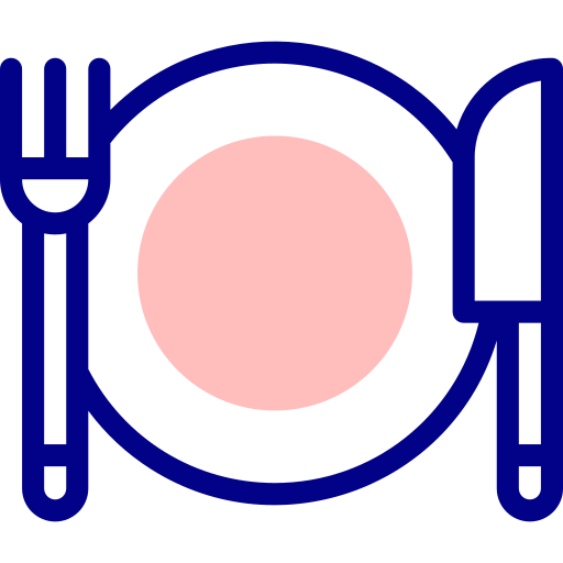kolacja Detailed Mixed Lineal color ikona