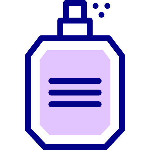 fragancia Detailed Mixed Lineal color icono