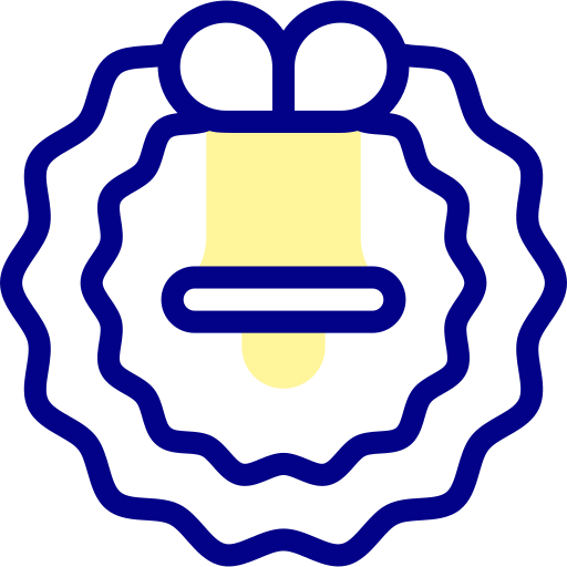 花輪 Detailed Mixed Lineal color icon