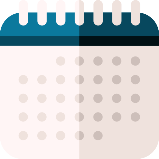 Schedule Basic Rounded Flat icon