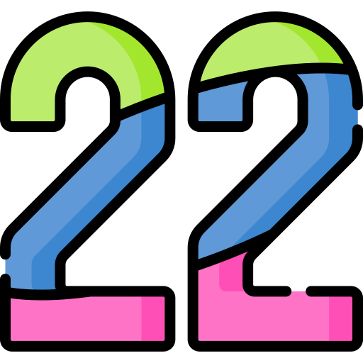 22 Special Lineal color icon