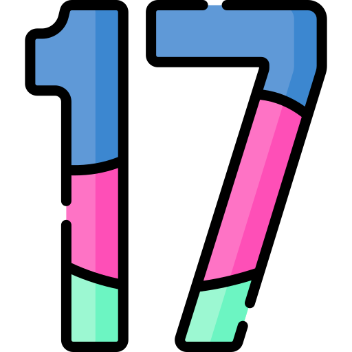 열일곱 Special Lineal color icon