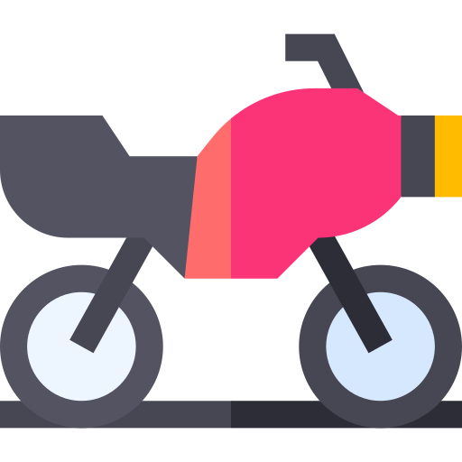moto Basic Straight Flat icono