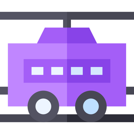 Трамвай Basic Straight Flat иконка