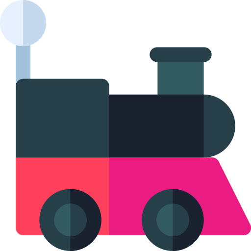 Train Basic Rounded Flat icon