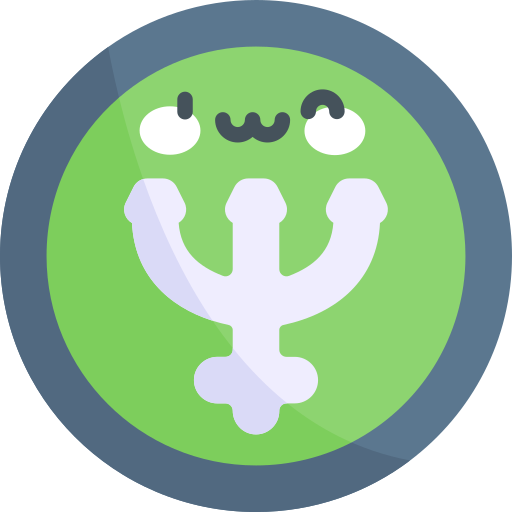 neptun Kawaii Flat icon