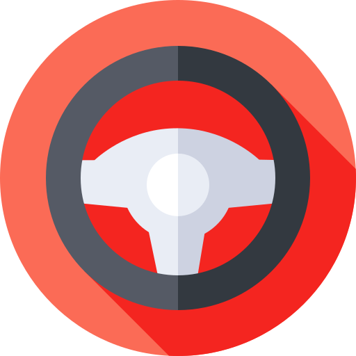 lenkrad Flat Circular Flat icon