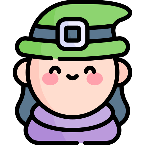 Witch Kawaii Lineal color icon