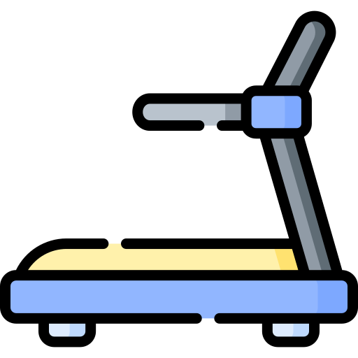 Treadmill Special Lineal color icon