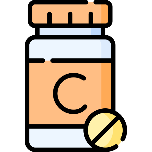 비타민 c Special Lineal color icon