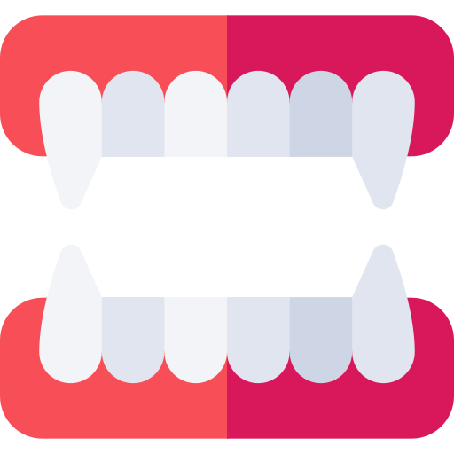 송곳니 Basic Rounded Flat icon