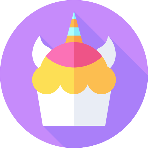 cupcake Flat Circular Flat icoon