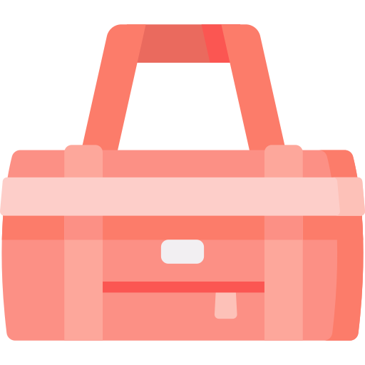 Duffle bag Special Flat icon