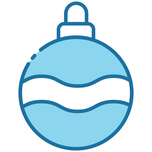 bauble Generic Blue Ícone