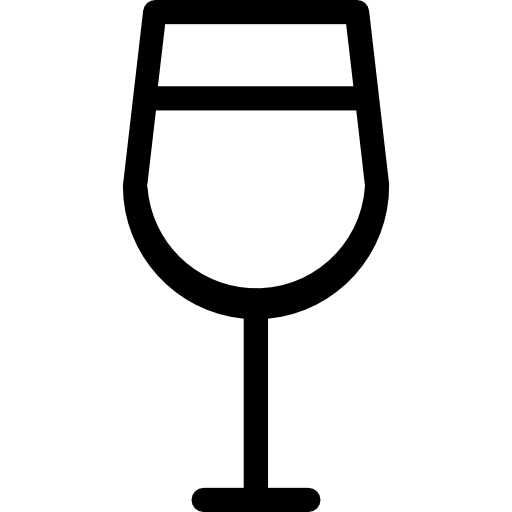 포도주 Roundicons Premium Lineal icon