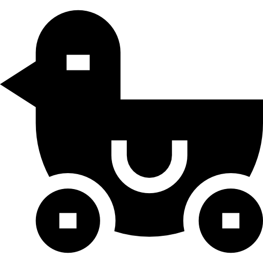 pato Basic Straight Filled icono