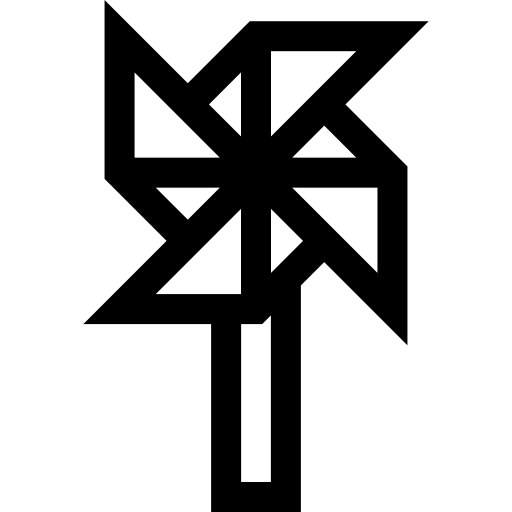 Pinwheel Basic Straight Lineal icon