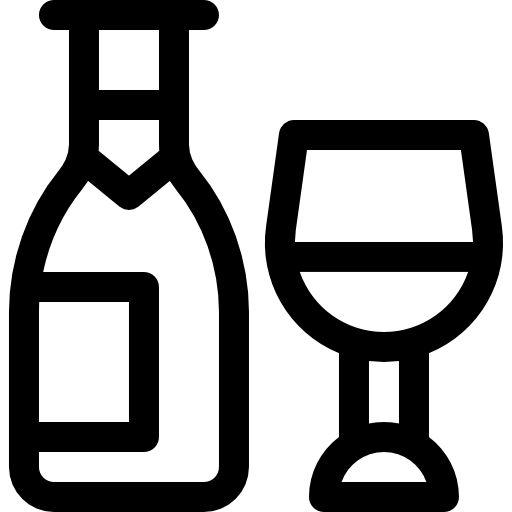 ワイン Basic Rounded Lineal icon