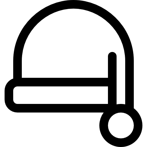 kerstman Basic Rounded Lineal icoon