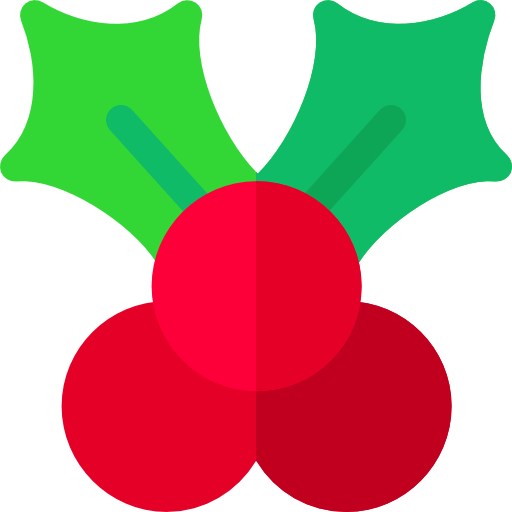 Mistletoe Basic Rounded Flat icon