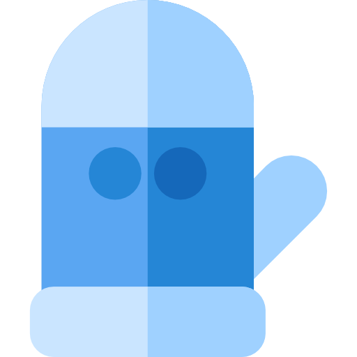 Mitten Basic Rounded Flat icon
