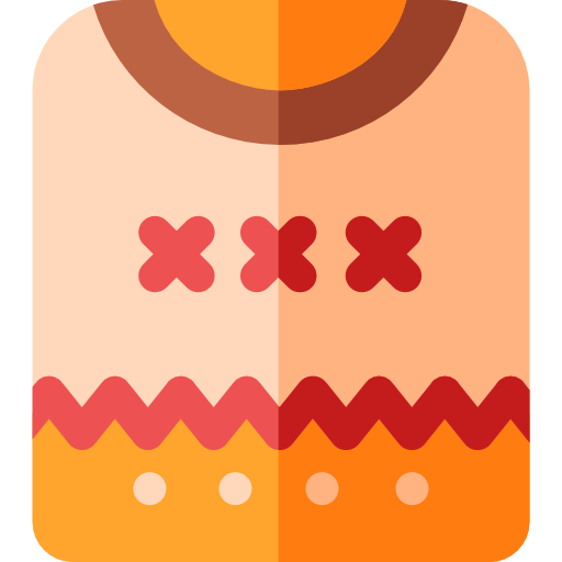 Sweater Basic Rounded Flat icon