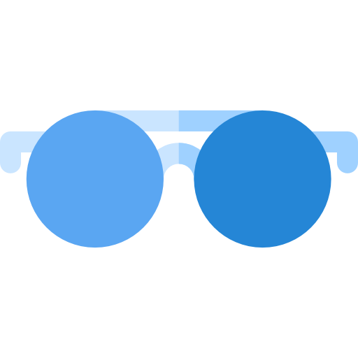 brille Basic Rounded Flat icon