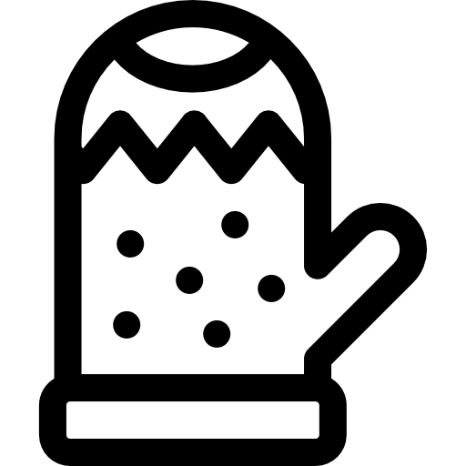 ミトン Basic Rounded Lineal icon