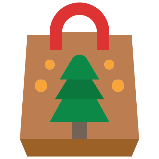 Рождественский мешок Generic Flat иконка