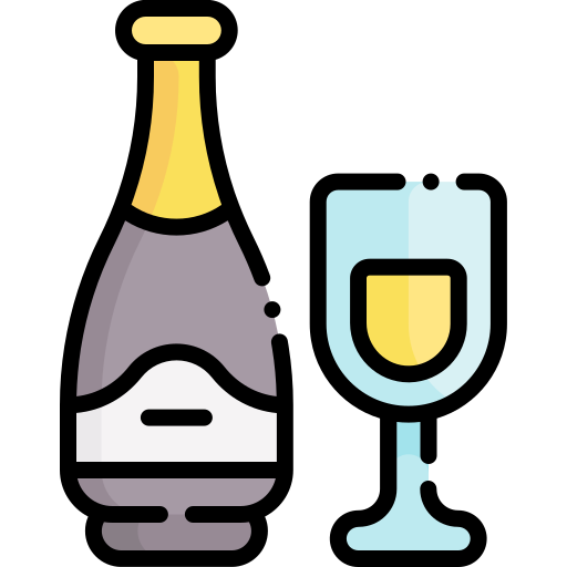 Champagne Generic Outline Color icon