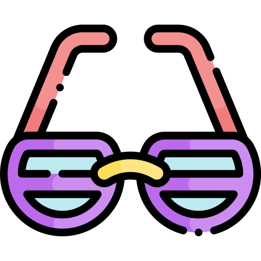 partybrille Generic Outline Color icon
