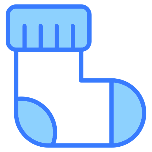 Sock Generic Blue icon