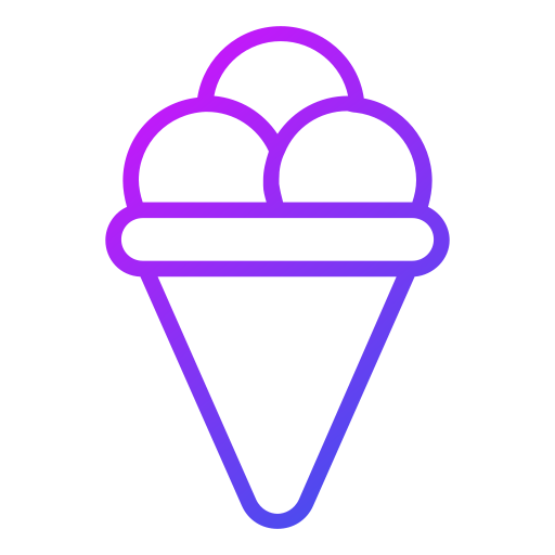 cono gelato Generic Gradient icona