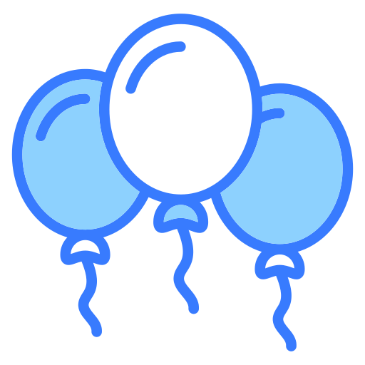 풍선 Generic Blue icon