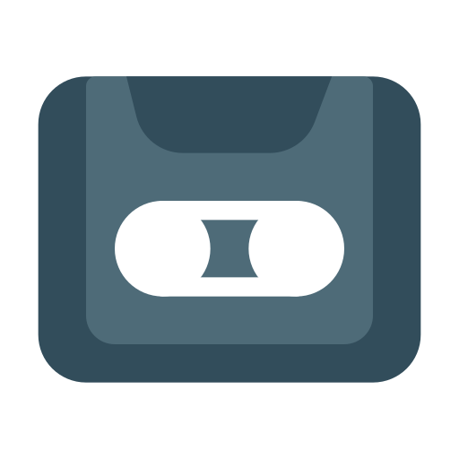 カセット Generic Flat icon